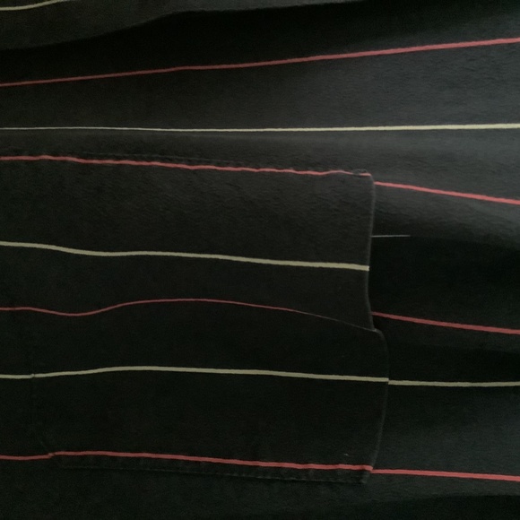 Mila Shon Navy blue striped pants & blouse - Picture 7 of 7